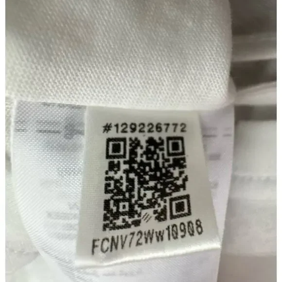 Adidas Womens White Cropped Tank Top Drawstring Hem Athletic Workout Small - Picture 11 of 12